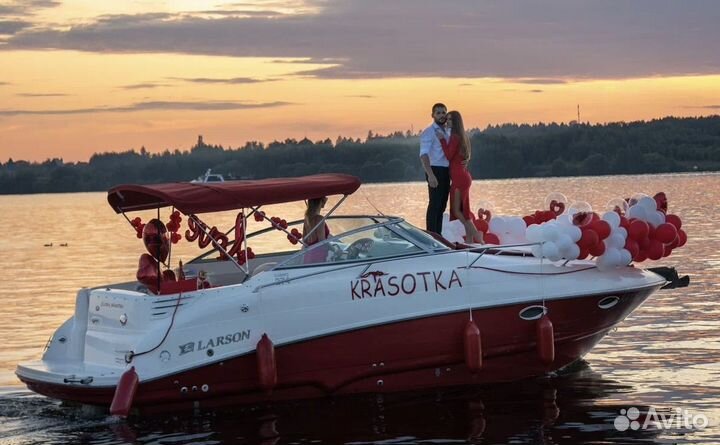 Свидание на яхте на закат