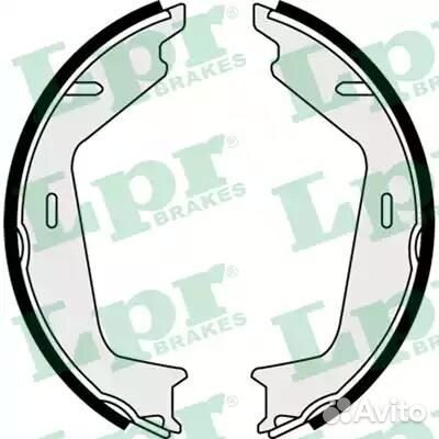 Колодки тормозные барабанные