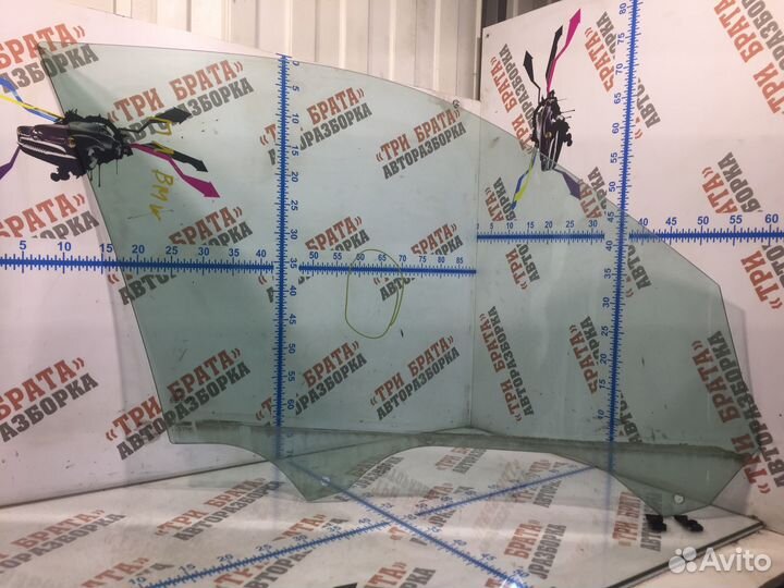 Бмв X5 Стекло двери передней левой AS2