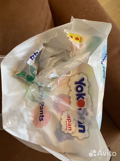 Подгузники трусики yokosun l 44 шт