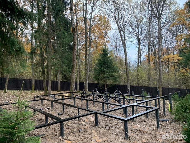 Винтовые сваи под ключ