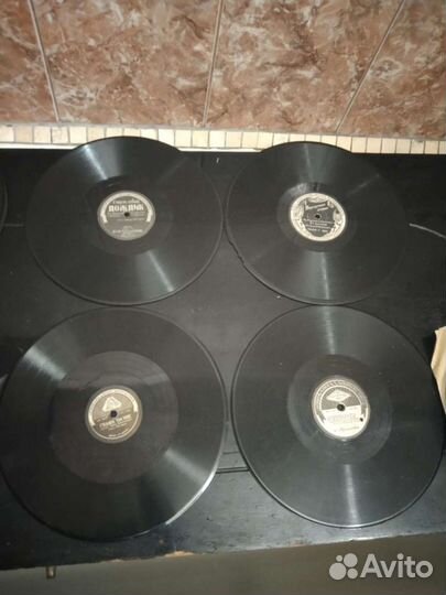 Пластинки старинные