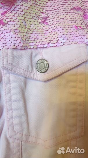 Куртка джинсовая для девочки 158