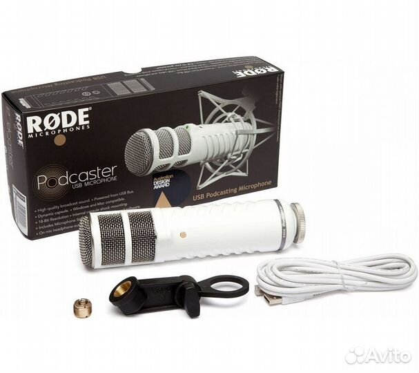 Микрофон Rode Podcaster динамический кардиоидный U