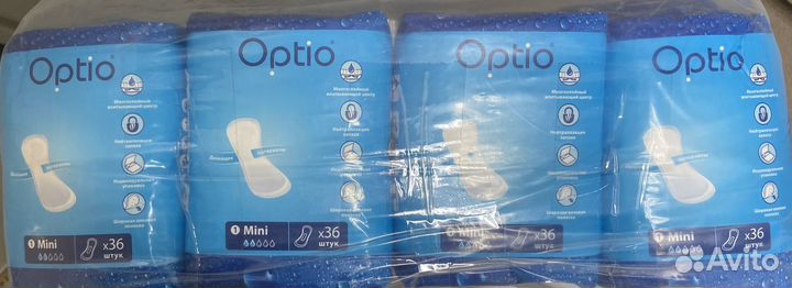 Урологические прокладки Оптио мини х 36