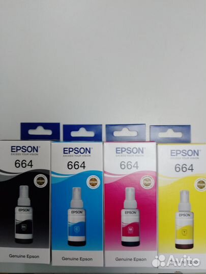 Чернила epson 664