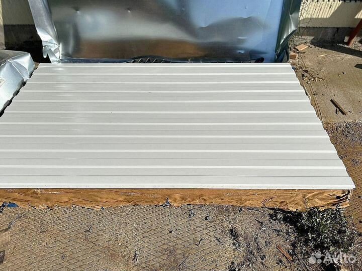 Профнастил белый некондиция цена за метр