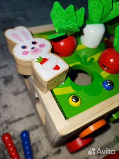 Развивающие деревянные игрушки
