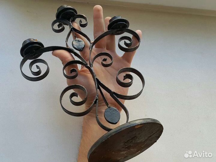 Подсвечник тяжелый касли коллекция