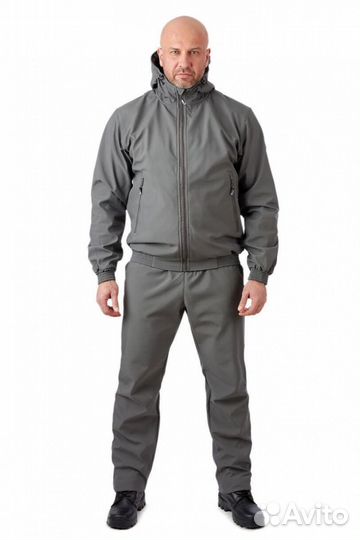 Костюм Nova Tex Барс орион полофлис, графит, р.60