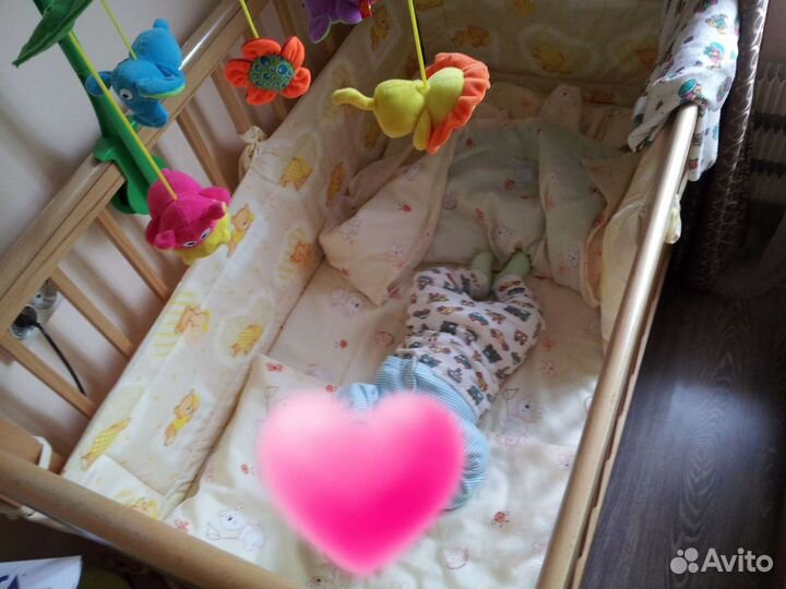Бортики в детскую кроватку