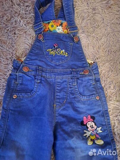 Джинсовые вещи для девочки 12/18