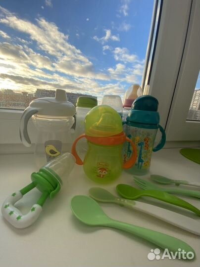 Поильник с трубочкой