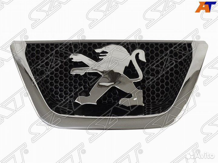 Накладка бампера под эмблему peugeot 408 12- к ST