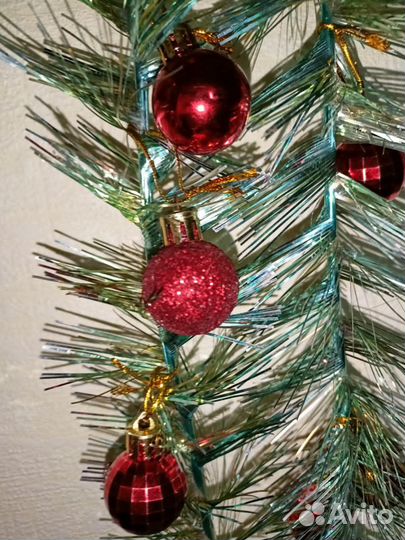 Мишура новогодняя новая,дождь,набор звезд новогодн