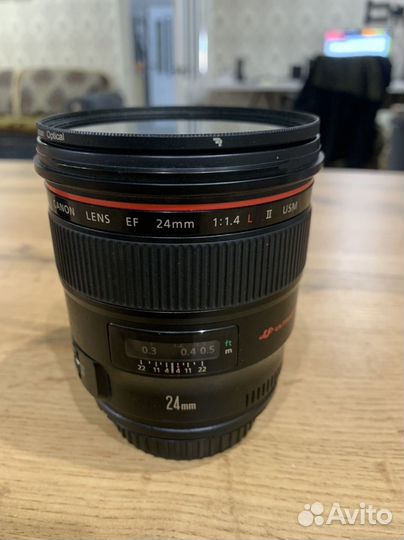Объектив canon 24