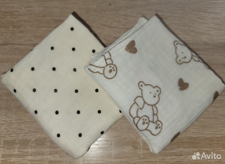 Муслиновые платочки для детей
