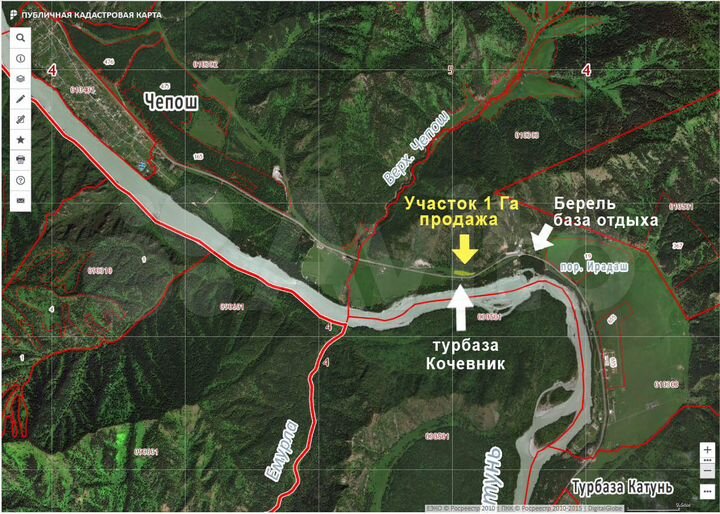 Участок 100 сот. (СНТ, ДНП)