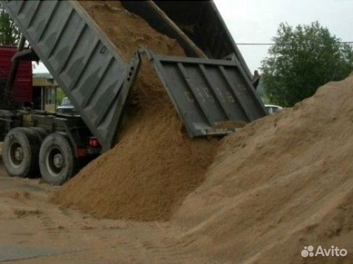 Песок Щебень все виды