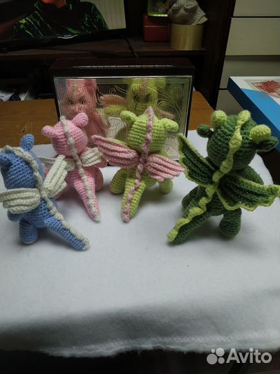 Дракон вязанный