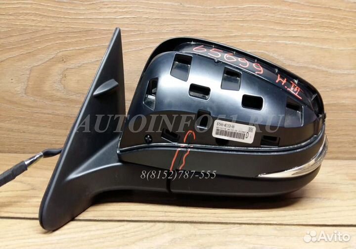 Зеркало левое электр Toyota Highlander III 2014