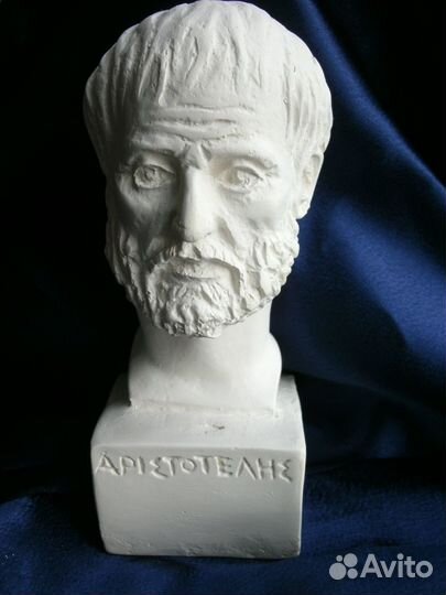 Бюсты греч. философов -Сократ, Эпикур, Гомер и т.д