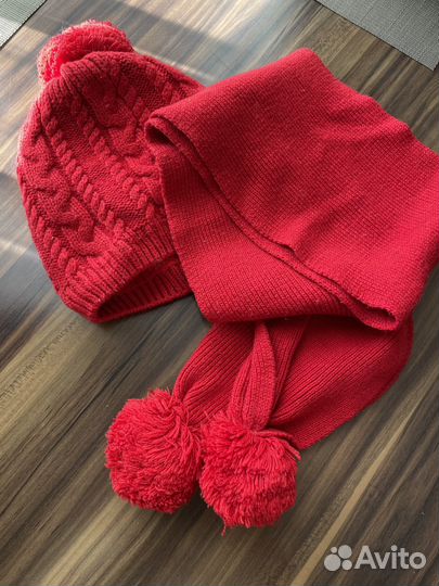 Комплект шапка и шарф 52-54 Sela