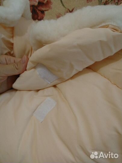 Конверт зимний на выписку