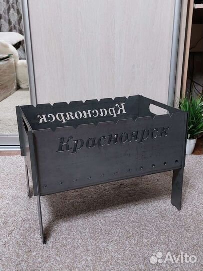 Мангал разборный, сталь 3мм