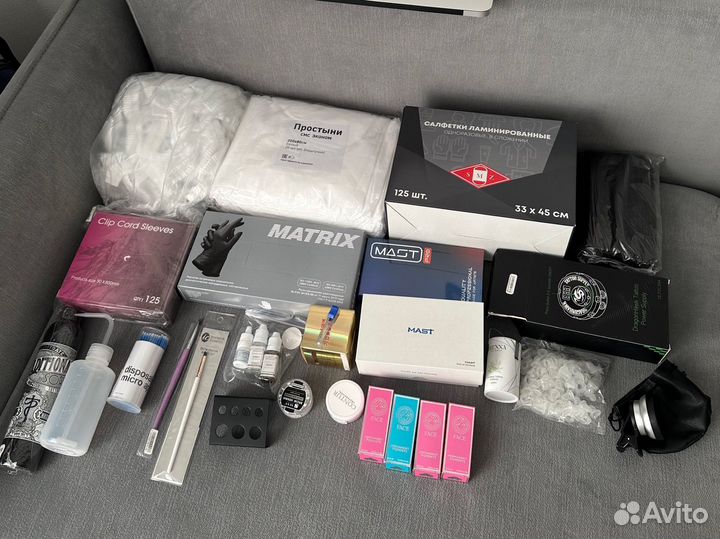 Набор для перманентного макияжа новый