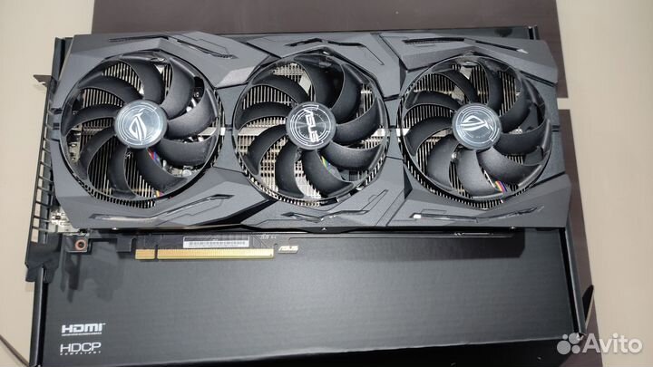 Видеокарта Asus GeForce GTX 1660Ti strix OC 6144MB