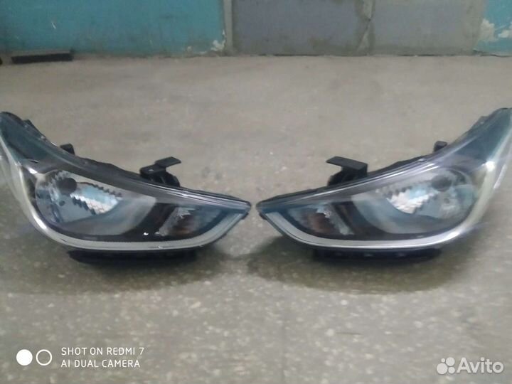 Фары Хендай Солярис 17-20 г.в
