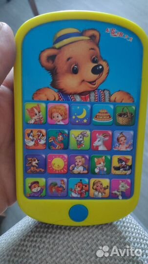 Игрушечный телефон 21 песенка-потешка