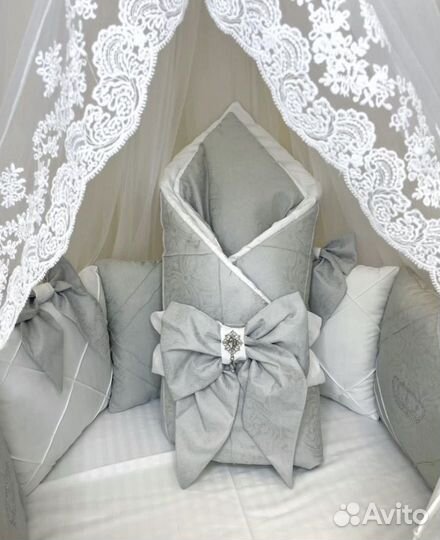 Бортики в детскую кроватку