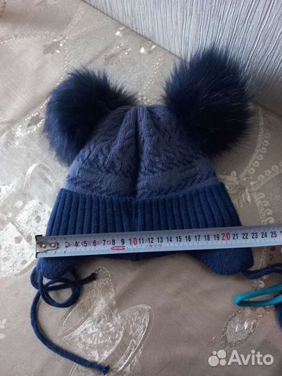 Шапка для мальчика новая ог 44-45 см
