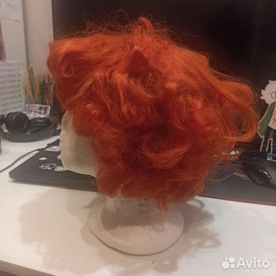 Парик рыжий короткий