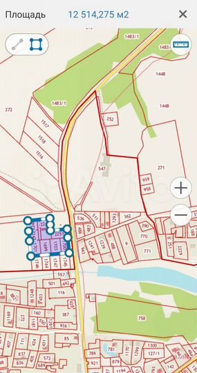 Участок 1,25 га (ИЖС)