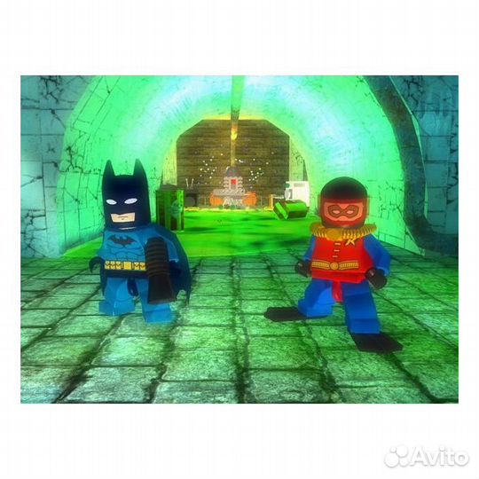 Lego Batman, б/у, множ.царап., английский (Wii)