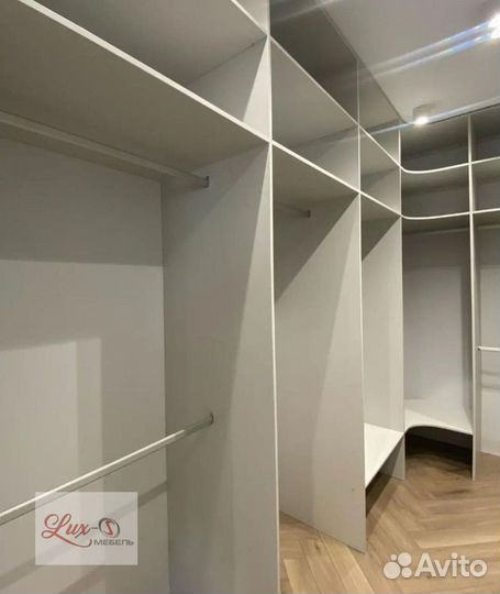 Гардеробная на заказ от производителя