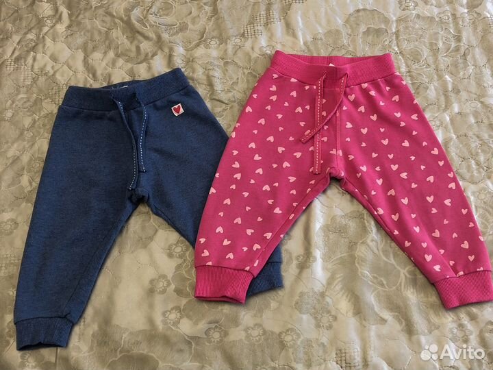 Штанишки для девочки 80