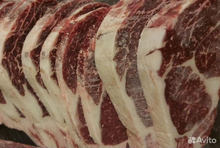 Мраморная говядина / Стейк рибай опт