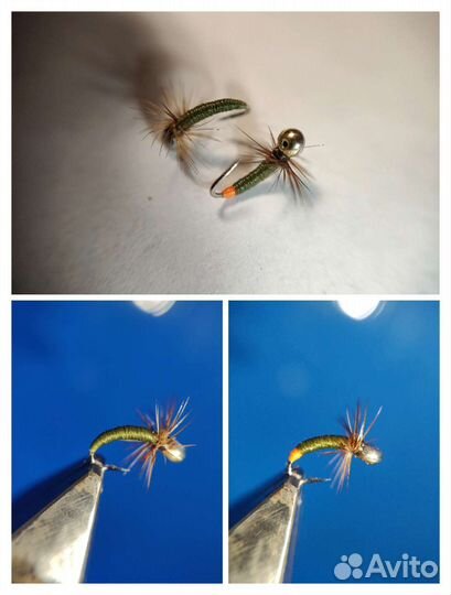 Мухи-мормышки на хариуса,мормуха ручная работа