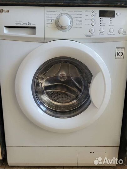 Стиральная машина бу lg 6 кг