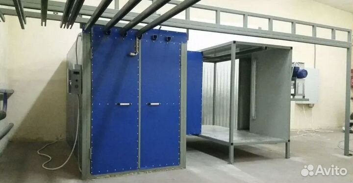 Печь полимеризации для порошковой покраски