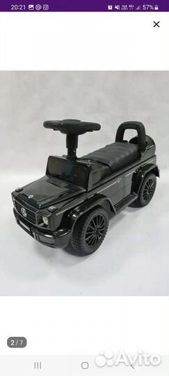 Детская машинка каталка mercedes