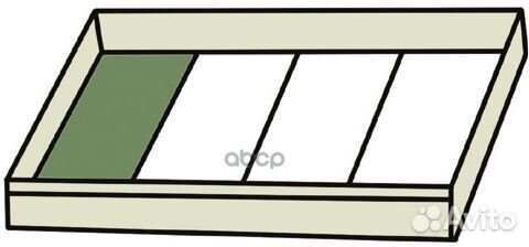 P0813SC Ложемент с пластиковой крышкой (пассати