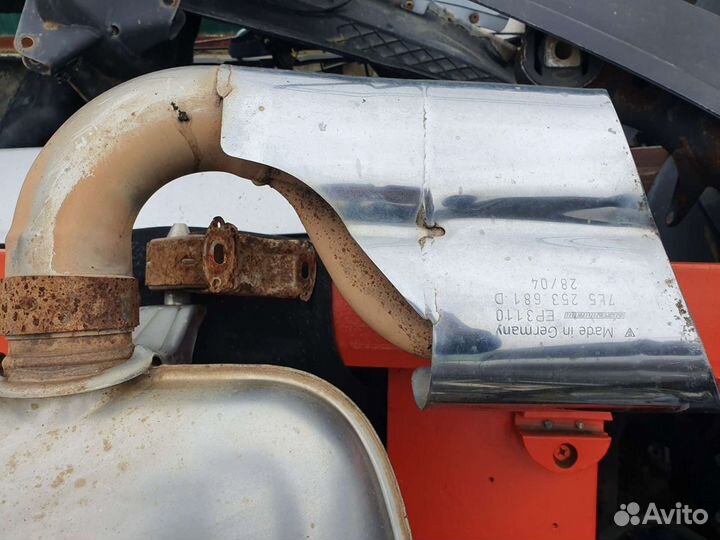 Глушитель задняя часть для Porsche Cayenne