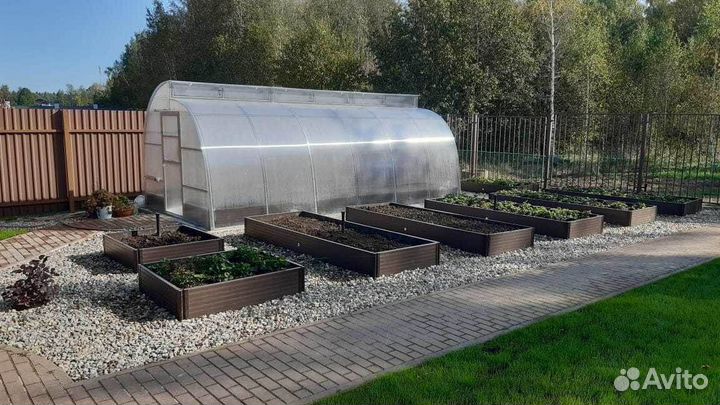 Грядки из дпк