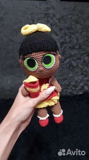 Вязанная кукла