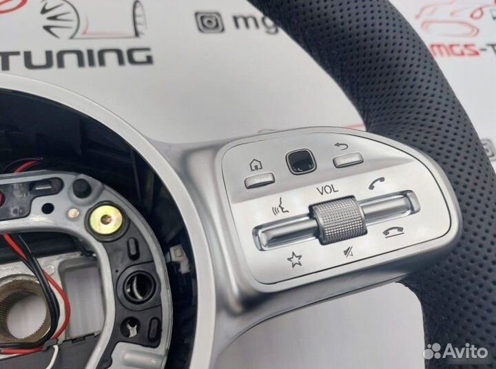 Руль GLE 63 AMG Карбон + кожа на Mercedes GLE V167